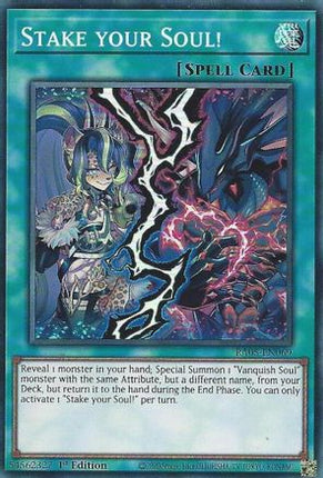 Stake your Soul! [RA05-EN069] Super Rare 1st Edition