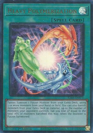 Heavy Polymerization  [RA05-EN071] Ultra Rare 1st Edition
