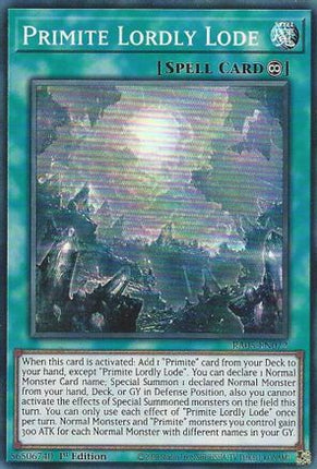 Primite Lordly Lode [RA05-EN072] Super Rare 1st Edition