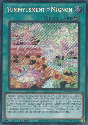 YummyusmentMignon  [RA05-EN073] Secret Rare 1st Edition