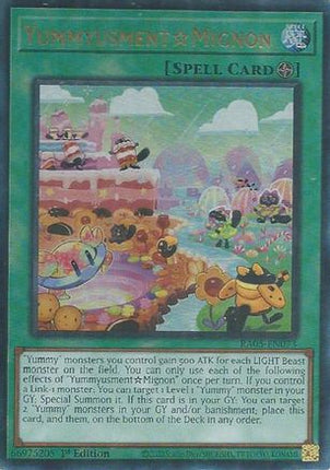 YummyusmentMignon  [RA05-EN073] Ultimate Rare 1st Edition