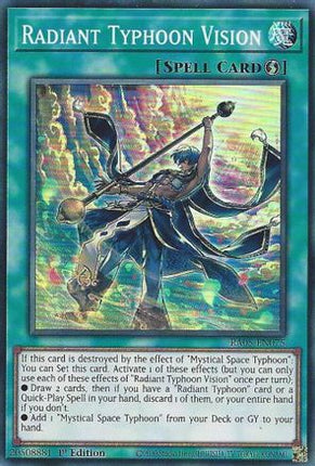 Radiant Typhoon Vision [RA05-EN075] Super Rare 1st Edition