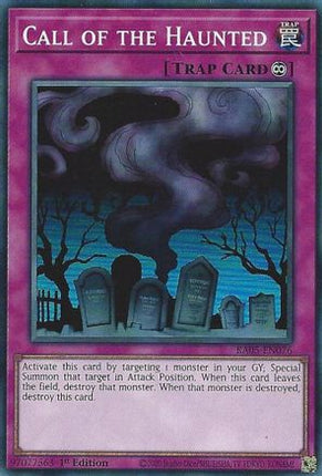 Call of the Haunted [RA05-EN076] Super Rare 1st Edition