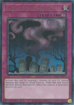Call of the Haunted  [RA05-EN076] Ultimate Rare 1st Edition