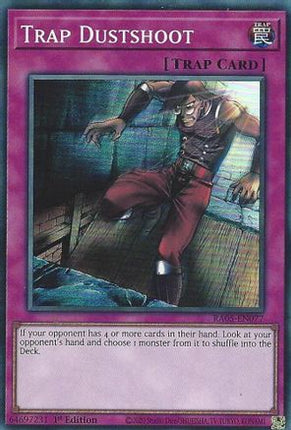 Trap Dustshoot [RA05-EN077] Super Rare 1st Edition