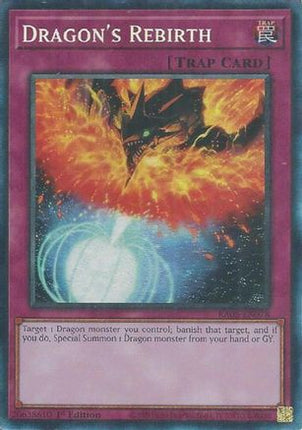 Dragon's Rebirth  [RA05-EN078] Collector's Rare 1st Edition