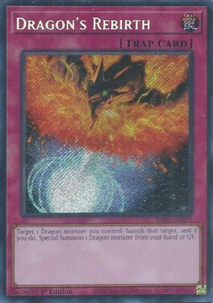 Dragon's Rebirth  [RA05-EN078] Secret Rare 1st Edition