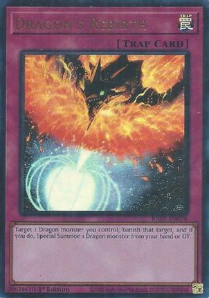 Dragon's Rebirth  [RA05-EN078] Ultra Rare 1st Edition