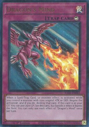 Dragon's Mind  [RA05-EN082] Ultra Rare 1st Edition