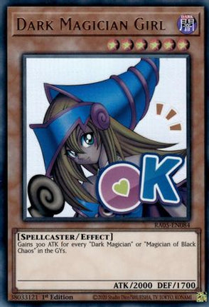 Dark Magician Girl [RA05-EN084] Ultra Rare 1st Edition