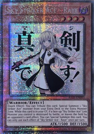 Sky Striker Ace - Raye  [RA05-EN093] Starlight Rare 1st Edition