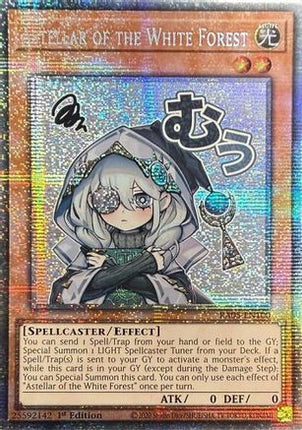Astellar of the White Forest  [RA05-EN100] Starlight Rare 1st Edition