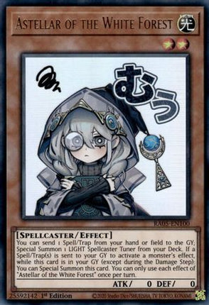 Astellar of the White Forest [RA05-EN100] Ultra Rare 1st Edition