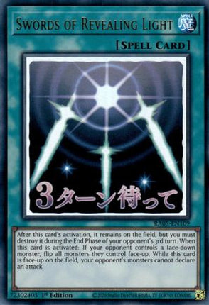 Swords of Revealing Light [RA05-EN109] Ultra Rare 1st Edition