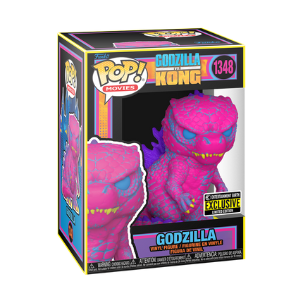 Funko POP! Godzilla vs. Kong - Godzilla Blacklight Exclusive vinyl figure