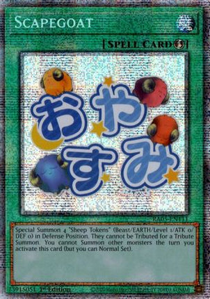 Scapegoat  [RA05-EN111] Starlight Rare 1st Edition