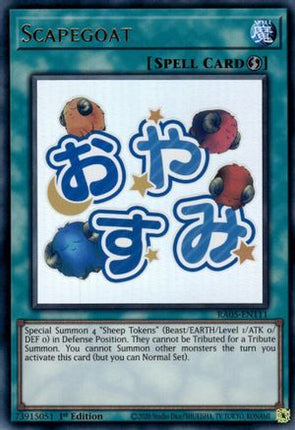 Scapegoat [RA05-EN111] Ultra Rare 1st Edition