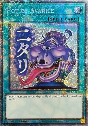 Pot of Avarice  [RA05-EN114] Starlight Rare 1st Edition