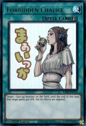 Forbidden Chalice [RA05-EN115] Ultra Rare 1st Edition