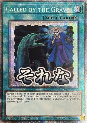 Called by the Grave  [RA05-EN117] Starlight Rare 1st Edition