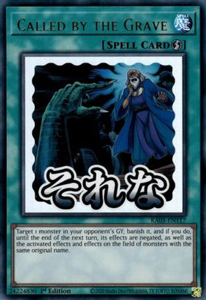 Called by the Grave [RA05-EN117] Ultra Rare 1st Edition