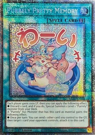 Purrely Pretty Memory  [RA05-EN120] Starlight Rare 1st Edition