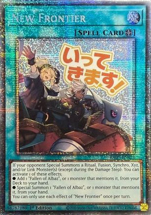 New Frontier  [RA05-EN121] Starlight Rare 1st Edition