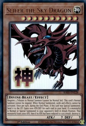 Slifer the Sky Dragon [RA05-EN128] Ultra Rare 1st Edition