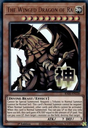 The Winged Dragon of Ra [RA05-EN130] Ultra Rare 1st Edition