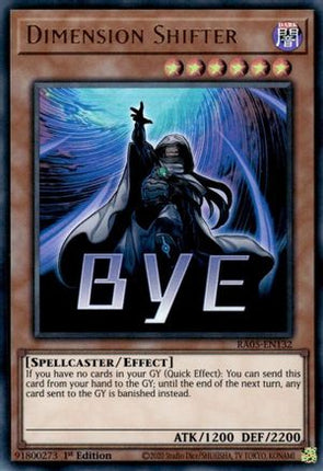 Dimension Shifter (Ultra Rare) [RA05-EN132] 1st Edition
