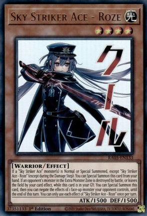 Sky Striker Ace - Roze [RA05-EN133] Ultra Rare 1st Edition