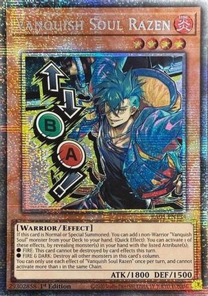 Vanquish Soul Razen  [RA05-EN134] Starlight Rare 1st Edition