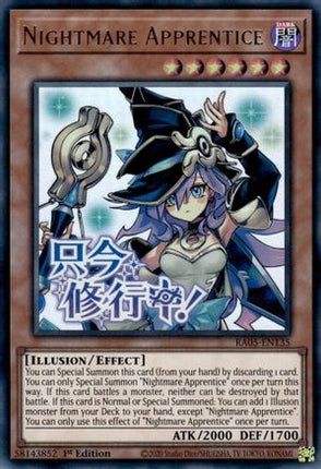 Nightmare Apprentice [RA05-EN135] Ultra Rare 1st Edition