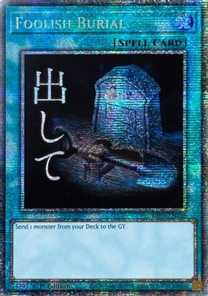 Foolish Burial  [RA05-EN138] Starlight Rare 1st Edition