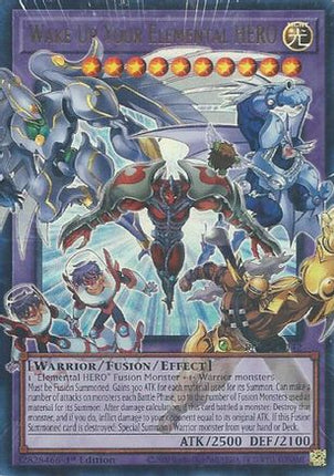 Wake Up Your Elemental HERO [RA05-EN142] Ultra Rare 1st Edition