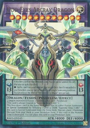 Odd-Eyes Arcray Dragon [RA05-EN145] Ultra Rare 1st Edition