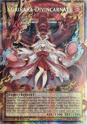 Kurikara Divincarnate  [RA05-EN147] Starlight Rare 1st Edition