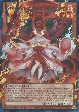 Kurikara Divincarnate [RA05-EN147] Ultra Rare 1st Edition