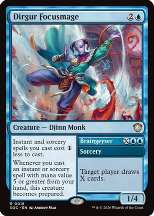 Dirgur Focusmage [Commander: Secrets of Strixhaven]
