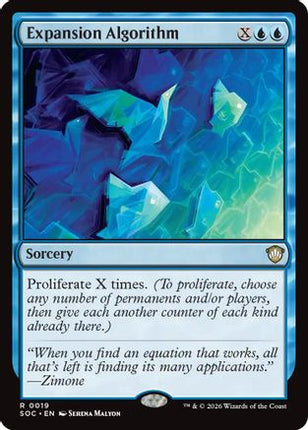 Expansion Algorithm [Commander: Secrets of Strixhaven]