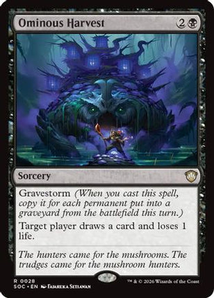 Ominous Harvest [Commander: Secrets of Strixhaven]