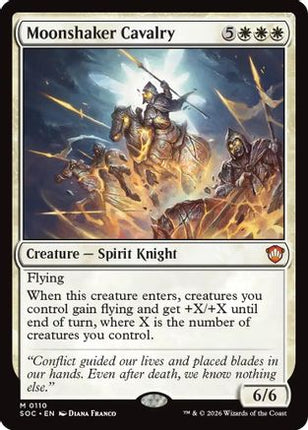 Moonshaker Cavalry [Commander: Secrets of Strixhaven]