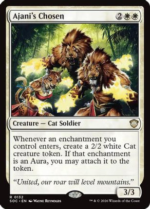 Ajani's Chosen [Commander: Secrets of Strixhaven]