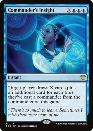 Commander's Insight [Commander: Secrets of Strixhaven]