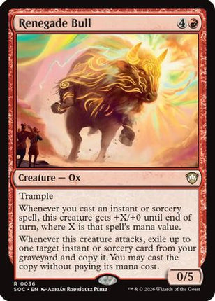Renegade Bull [Commander: Secrets of Strixhaven]