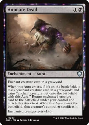 Animate Dead [Commander: Secrets of Strixhaven]