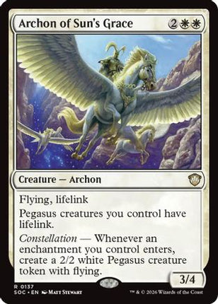 Archon of Sun's Grace [Commander: Secrets of Strixhaven]