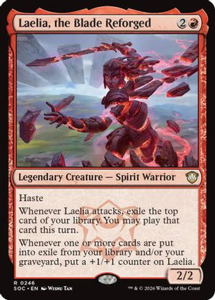 Laelia, the Blade Reforged [Commander: Secrets of Strixhaven]
