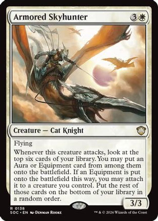 Armored Skyhunter [Commander: Secrets of Strixhaven]