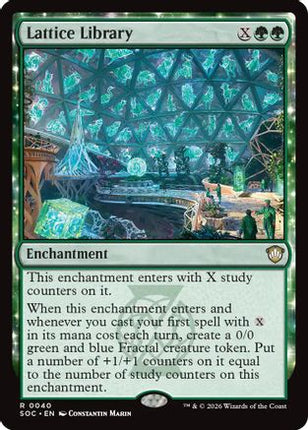 Lattice Library [Commander: Secrets of Strixhaven]